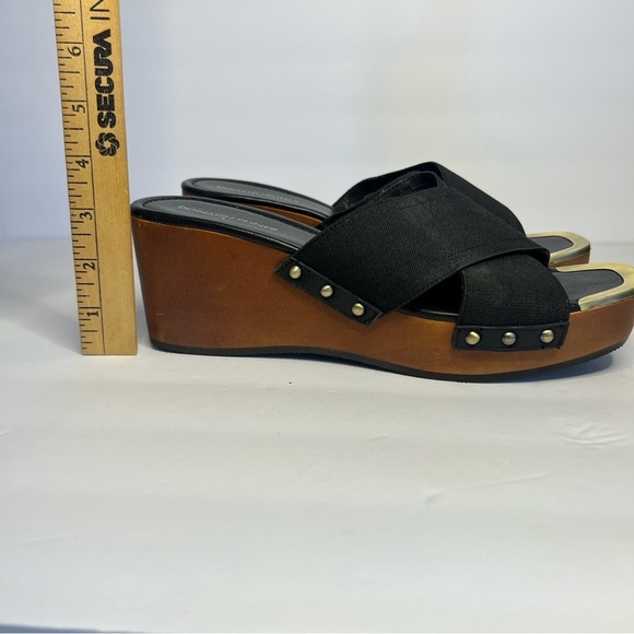 Donald J Pliner Carra Black Platform Sandals Size 9.5 - Picture 13 of 14